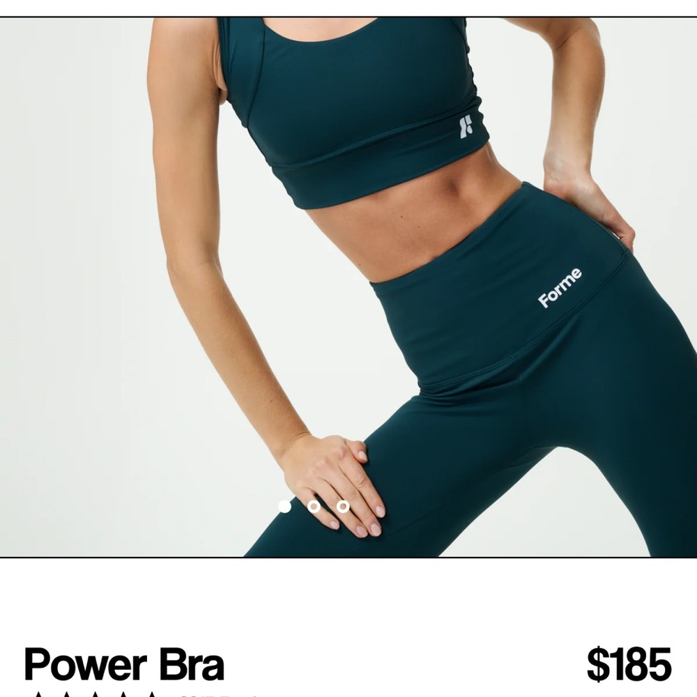 Forme Power Bra - Rose color size Extra Large Brand New!